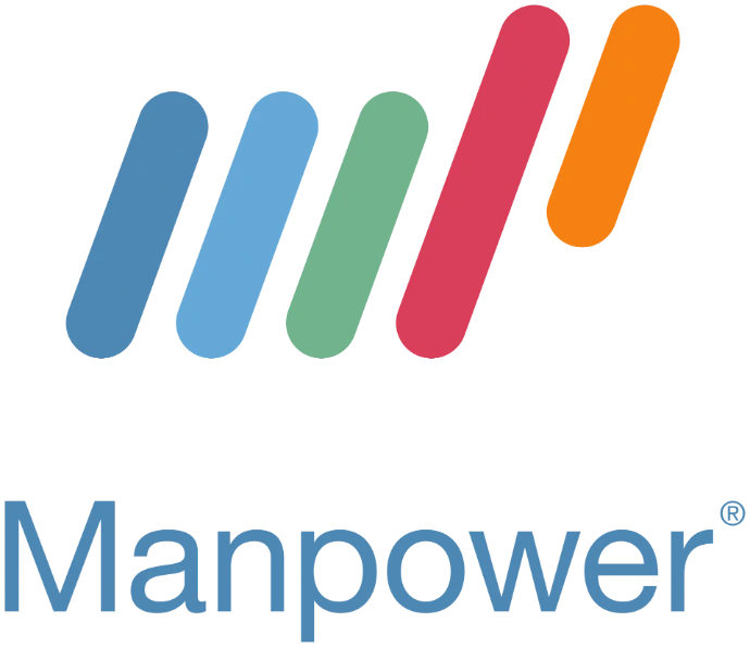 Logo Manpower - Entreprise Labellisée Positive Company